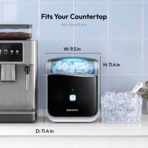 Euhomy’s Ice Maker Range Sphere, Square, Nugget, and Crescent Models Compared